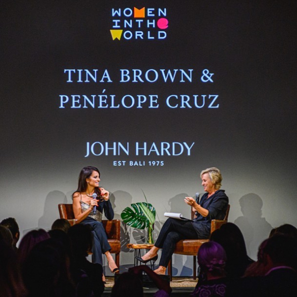 October, 14
I loved sharing a stage with #TinaBrown to speak about my career, motherhood, activism, and more. Thank you @johnhardyjewelry and @womenintheworld for having me, and working to ensure more and more women's voices are heard.
@johnhardyjewelry
@womenintheworld
