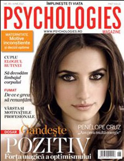 Psychologies Magazine (январь, Румыния)
