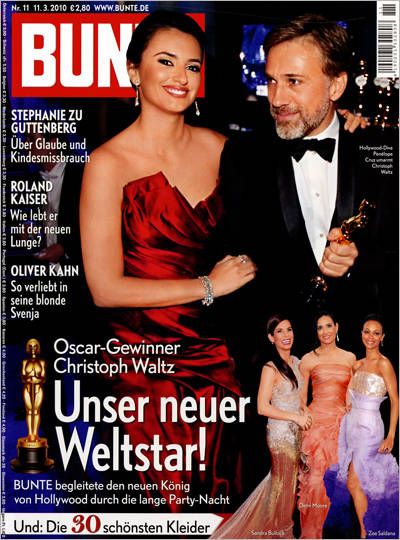 Bunte Magazine (11 марта, Германия)
