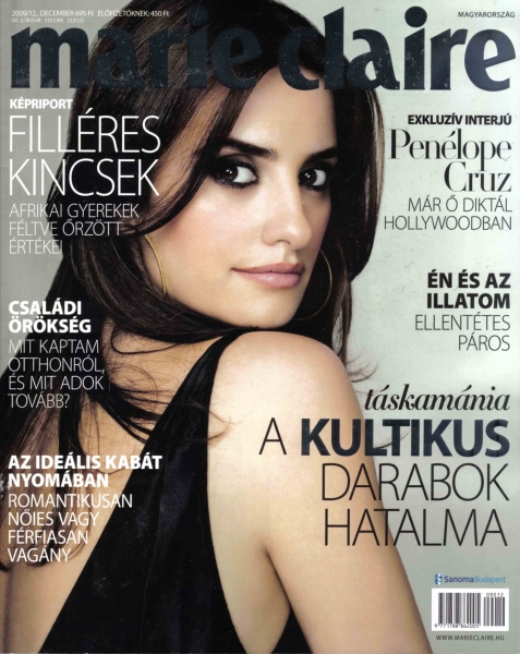 Marie Claire Magazine (декабрь, Венгрия)
