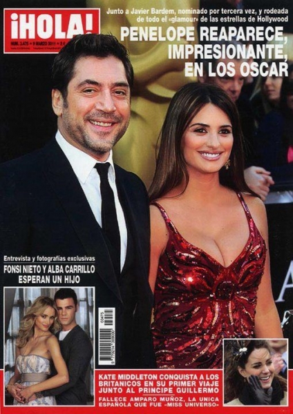  Hola! Magazine (9 марта, Испания)
