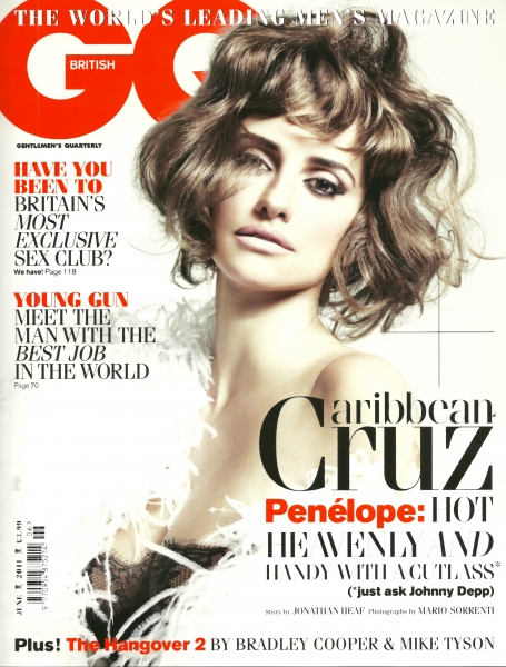 GQ Magazine (июнь, Великобритания)
