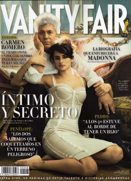  Vanity Fair Magazine (апрель, Испания)
