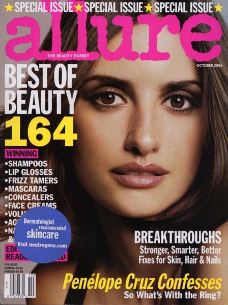 Allure Magazine (октябрь, США)
