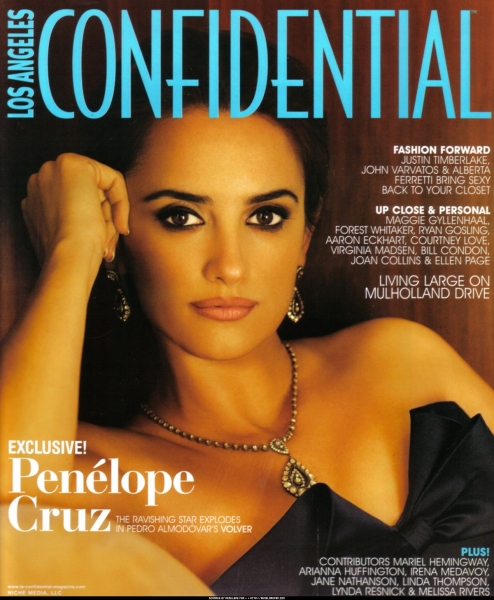 Los Angeles Confidential Magazine (январь, США)

