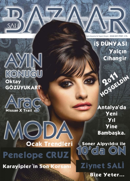 Sah Bazaar Magazine (январь, Турция)
